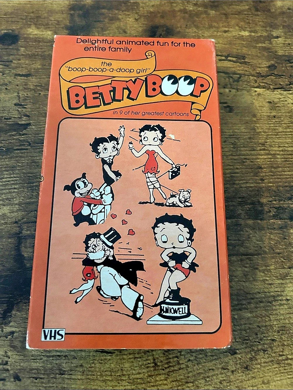 GoodTimes Home Video Betty Boop VHS Tape